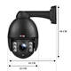 outdoor dome pan tilt camera